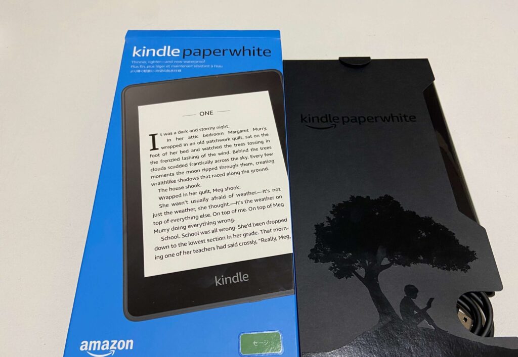 Kindle Paperwhite セットアップ　使い方　読書